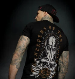 Men's T-shirt HYRAW - KEEPERS -Fashionable street clothing hyraw t shirt homme keepers 4