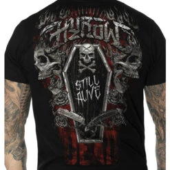 Men's T-shirt HYRAW - Graphic - STILL ALIVE 7 Men's T-shirt HYRAW - Graphic - STILL ALIVE -Fashionable street clothing hyraw tee shirt homme still alive 3