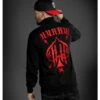 Men's Sweatshirt HYRAW - ACE OF SPADES -Fashionable street clothing hyraw veste col mao homme ace of spades 1