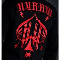 Men's Sweatshirt HYRAW - ACE OF SPADES -Fashionable street clothing hyraw veste col mao homme ace of spades 3