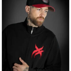 Men's Sweatshirt HYRAW - ACE OF SPADES -Fashionable street clothing hyraw veste col mao homme ace of spades 4