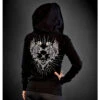 Women's Hoodie HYRAW - DUALITY -Fashionable street clothing hyraw veste zippee femme zip duality 1