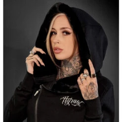 Women's Hoodie HYRAW - DUALITY 10 Women's Hoodie HYRAW - DUALITY -Fashionable street clothing hyraw veste zippee femme zip duality 4