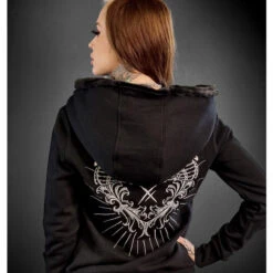 Women's Hoodie HYRAW - DUALITY 11 Women's Hoodie HYRAW - DUALITY -Fashionable street clothing hyraw veste zippee femme zip duality 5