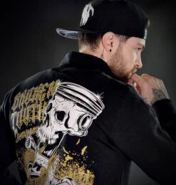 Men's Sweatshirt HYRAW - MAO MOTOR -Fashionable street clothing hyraw zip mao motor 3