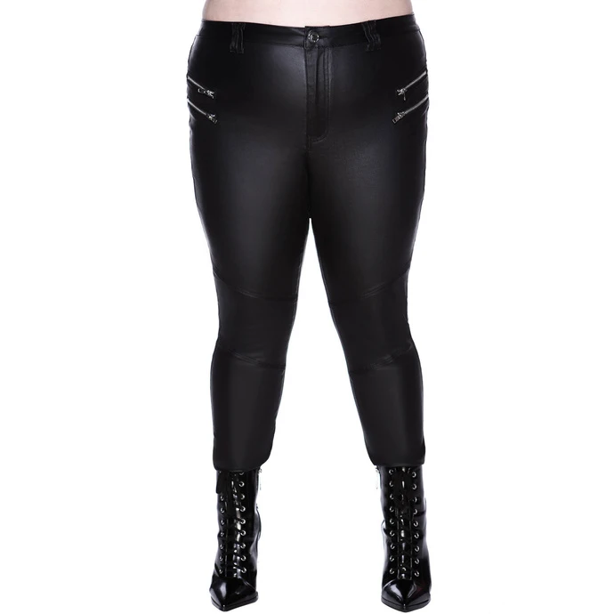 Women's Trousers KILLSTAR - Illusion - Black 5 Women's Trousers KILLSTAR - Illusion - Black - Image 3
