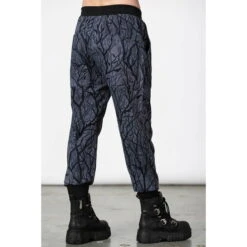 Trousers Unisex (sweatpants) KILLSTAR - Into The Woods - Black -Fashionable street clothing into the woods joggers 8gyeth