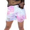 Women's Shorts VIXXSIN - IRIS - PASTEL TIE DYE -Fashionable street clothing iris shorts ladies pastel tie dye vixxsin 1