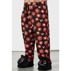 Trousers Unisex (sweatpants) KILLSTAR - Kinda Gloomy Lounge - Black -Fashionable street clothing kinda gloomy lounge pants 002