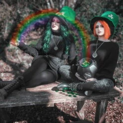 Women's Trousers (leggings) KILLSTAR - Duchess -Fashionable street clothing laginy 7wcs