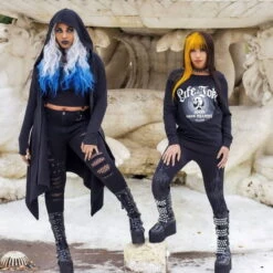 Women's Sweatshirt KILLSTAR - Life Is No Joke -Fashionable street clothing life is no joke wideneck sweatshirt b003