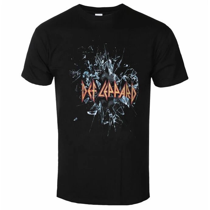Men's T-shirt Def Leppard - Shatter - BLACK - ROCK OFF 3 Men's T-shirt Def Leppard - Shatter - BLACK - ROCK OFF