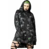 Hoodie Unisex KILLSTAR - Tzompantli Oversized - Black