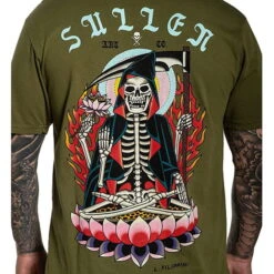 Men's T-shirt SULLEN - LOTUS REAPER - PREMIUM -Fashionable street clothing lotus reaper 10