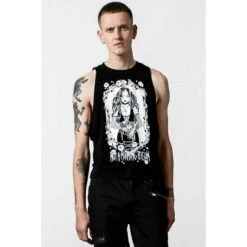 Fashionable street clothing -Fashionable street clothing morning muscle vest b x1601