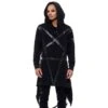 Men's Hoodie KILLSTAR - Morpheus Langeline -Fashionable street clothing morpheus longline hoodie b000