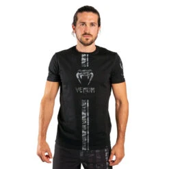 Men's T-shirt VENUM - Logos - Black / Urban Camo