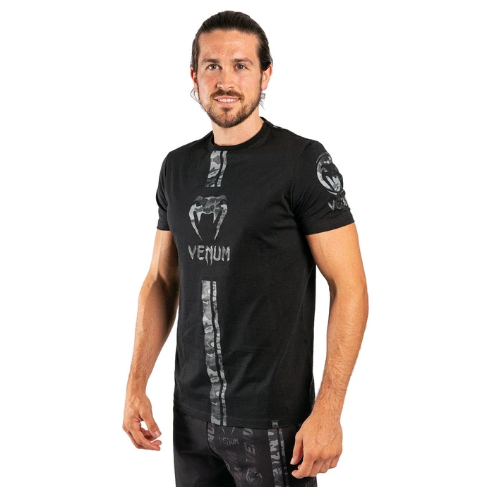 Men's T-shirt VENUM - Logos - Black / Urban Camo 5 Men's T-shirt VENUM - Logos - Black / Urban Camo - Image 3