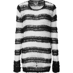 Women's Jumper KILLSTAR - Never Trust The Living - Faux-Mohair -Fashionable street clothing never trust the living mohair knit b003