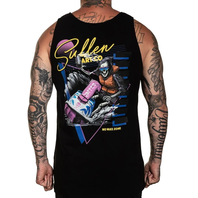Men's Tank Top SULLEN - NO WAKE ZONE 3 Men's Tank Top SULLEN - NO WAKE ZONE