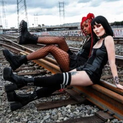 Women's Shorts KILLSTAR - No Excuses - BLACK -Fashionable street clothing no excuses shorts b004