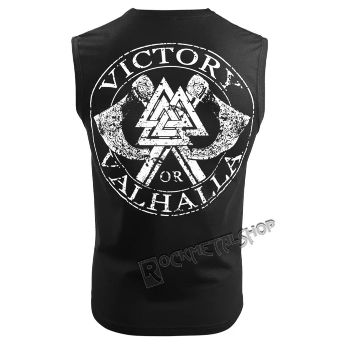 Top Men's VICTORY OR VALHALLA - VIKING SKULL 4 Top Men's VICTORY OR VALHALLA - VIKING SKULL - Image 2