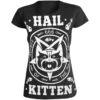 Women's T-shirt AMENOMEN - HAIL KITTEN -Fashionable street clothing pol pl bluzka damska AMENOMEN HAIL KITTEN OMEN165DA 201947 2