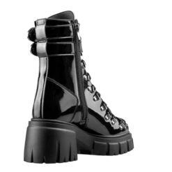 Women's Boots ALTERCORE - Chloe II Vegan - Black Patent -Fashionable street clothing pol pl botki damskie altercore czarne chloe ii vegan black patent 208872 13