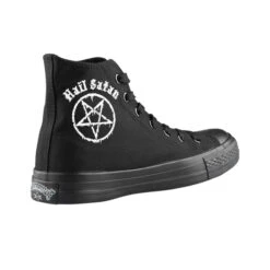 High Sneakers Unisex Hail Satan - AMENOMEN -Fashionable street clothing pol pl trampki AMENOMEN HAIL SATAN 10