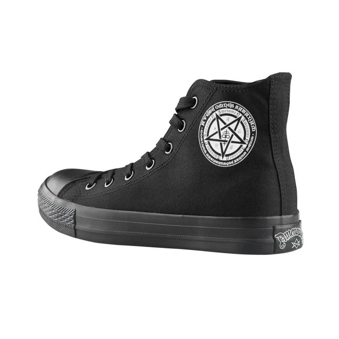 High Sneakers Unisex Pentagramus - AMENOMEN - Image 6