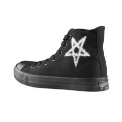 High Sneakers Unisex Pentagram - AMENOMEN 13 High Sneakers Unisex Pentagram - AMENOMEN -Fashionable street clothing pol pl trampki AMENOMEN PENTAGRAM 12