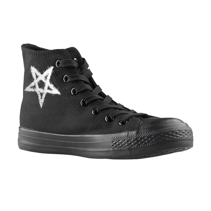 High Sneakers Unisex Pentagram - AMENOMEN 5 High Sneakers Unisex Pentagram - AMENOMEN - Image 3