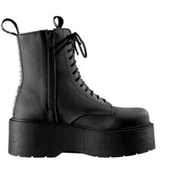 Women's Boots ALTERCORE - Auren - Vegan Nubuck - Black -Fashionable street clothing pol pl trzewiki damskie altercore czarne auren vegan nubuck black 209323 10