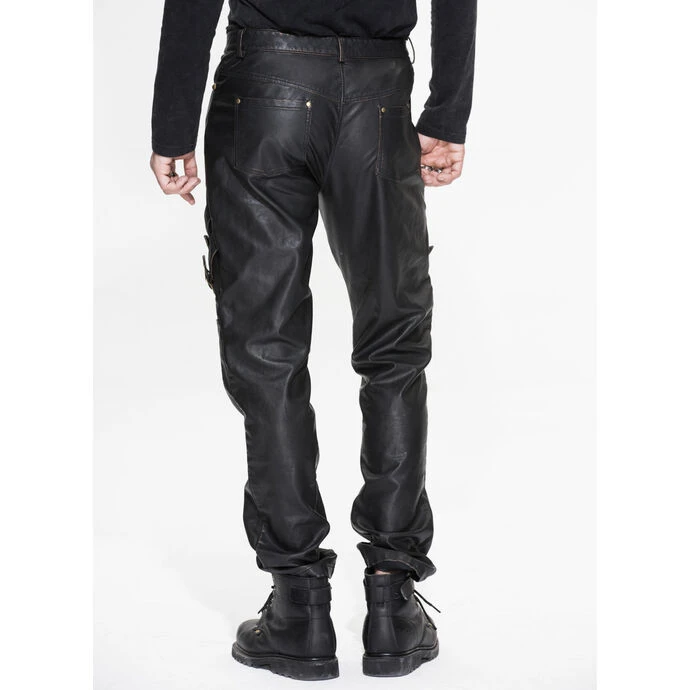 Men's Trousers DEVIL FASHION - Alienist Punk Trousers With Zippers And Loops 4 Men's Trousers DEVIL FASHION - Alienist Punk Trousers With Zippers And Loops - Image 2