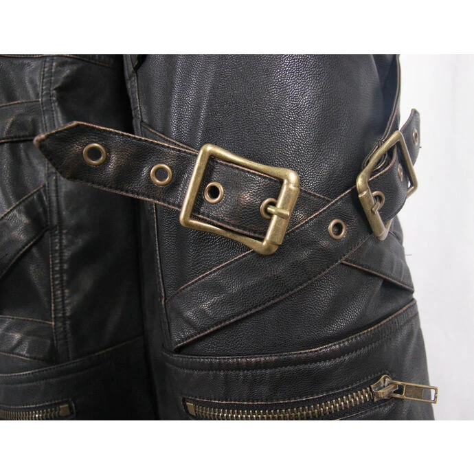 Men's Trousers DEVIL FASHION - Alienist Punk Trousers With Zippers And Loops 6 Men's Trousers DEVIL FASHION - Alienist Punk Trousers With Zippers And Loops - Image 4