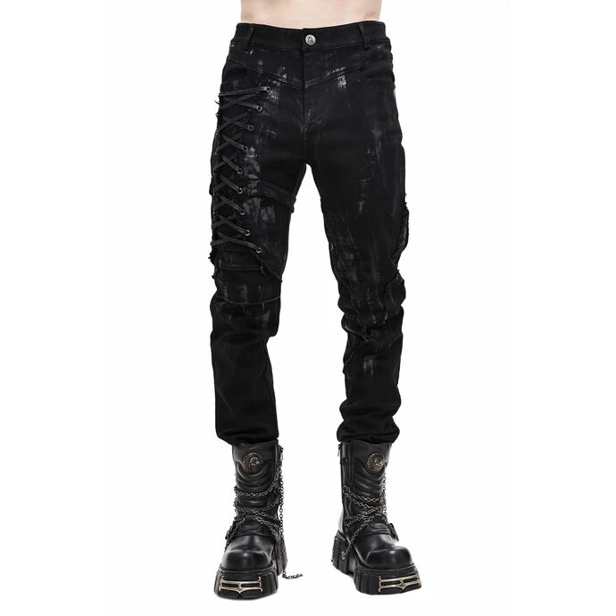 Men's Trousers DEVIL FASHION - London Punk Slim-Fit Punk 3 Men's Trousers DEVIL FASHION - London Punk Slim-Fit Punk