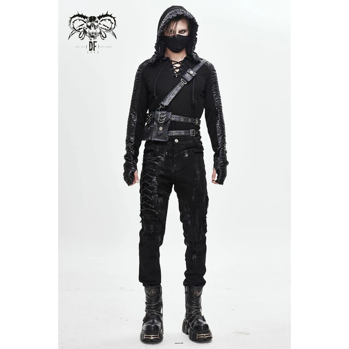 Men's Trousers DEVIL FASHION - London Punk Slim-Fit Punk 6 Men's Trousers DEVIL FASHION - London Punk Slim-Fit Punk - Image 4