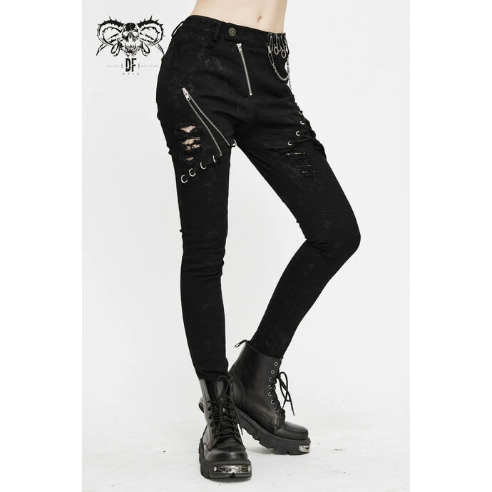 Women's Trousers DEVIL FASHION - Nana Osaki Slim-Fit Punk 4 Women's Trousers DEVIL FASHION - Nana Osaki Slim-Fit Punk - Image 2
