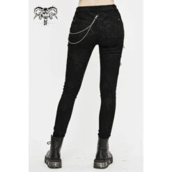 Women's Trousers DEVIL FASHION - Nana Osaki Slim-Fit Punk 10 Women's Trousers DEVIL FASHION - Nana Osaki Slim-Fit Punk -Fashionable street clothing pt120 5