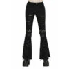 Women's Trousers DEVIL FASHION - Zeitgeist - Distressed Punk -Fashionable street clothing pt122 5