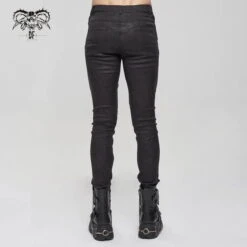 Men's Trousers DEVIL FASHION - Pulverize Punk Fitted Pentagram -Fashionable street clothing pt155 7