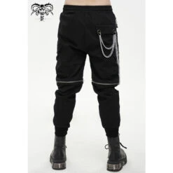 Men's Trousers DEVIL FASHION - Gabriel Punk Studded -Fashionable street clothing pt172 5