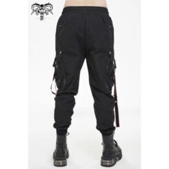 Men's Trousers DEVIL FASHION - Parasite Ego Punk Cargo 10 Men's Trousers DEVIL FASHION - Parasite Ego Punk Cargo -Fashionable street clothing pt176 3