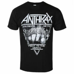Men's T-shirt Anthrax - Soldier Of Metal - BLACK - ROCK OFF