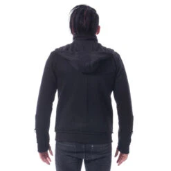 Hoodie Men's - RECAL - CHEMICAL BLACK 5 Hoodie Men's - RECAL - CHEMICAL BLACK -Fashionable street clothing recal top black chemical black 2