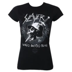 T-shirt Metal Women's Slayer - Dagger Skull - ROCK OFF