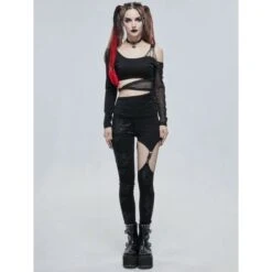 Women's Trousers (leggings) DEVIL FASHION -Fashionable street clothing s83tj4