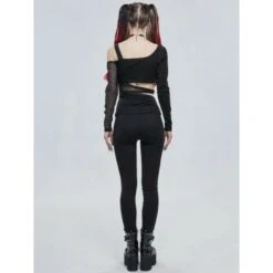 Women's Trousers (leggings) DEVIL FASHION -Fashionable street clothing s83tj5