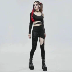 Women's Trousers (leggings) DEVIL FASHION -Fashionable street clothing s83tj6