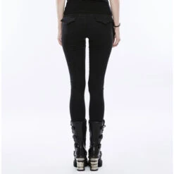 Pants Women's (jeans) PUNK RAVE - Black Star -Fashionable street clothing s Catalog0265